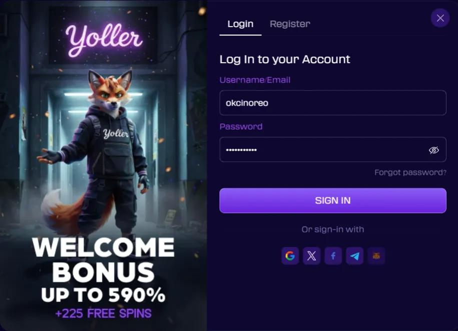 yoller login