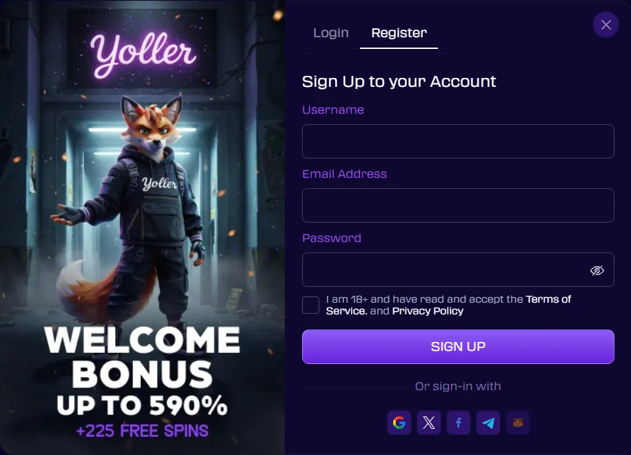 yoller register
