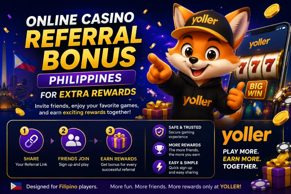 online casino referral bonus philippines